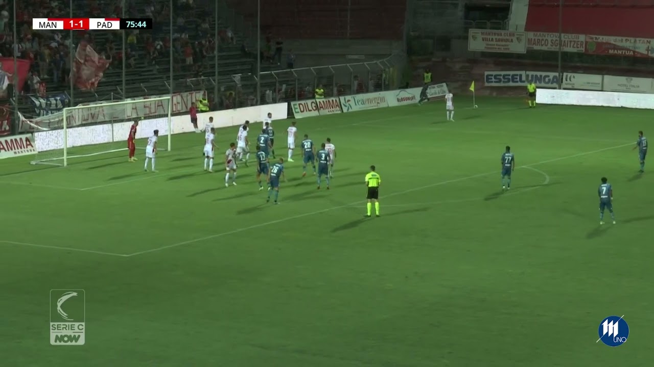 Calcio Serie C Mantova Padova Gli Highlights Mantovauno It