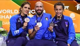 DI FRANCISCA, ERRIGO E SANTARELLI BRONZO AI MONDIALI DI SCHERMA