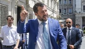 SALVINI “PAROLE DI CONTE? MI INTERESSANO MENO DI ZERO”