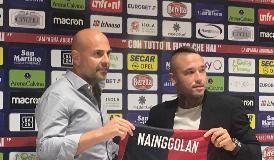 NAINGGOLAN TORNA A CAGLIARI “LAVORERO’ PER FAR RICREDERE L’INTER”