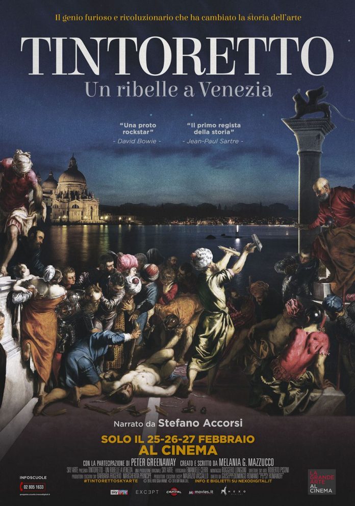 Tintoretto e Venezia nel docufilm della Cine Arena Baratta