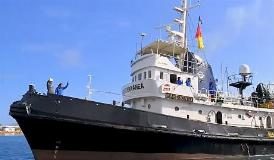 NUOVO SBARCO MIGRANTI A LAMPEDUSA, ANCORA FERMA AL LARGO NAVE MARE JONIO