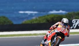 MARQUEZ È IMPRENDIBILE NELLE LIBERE DI ARAGON