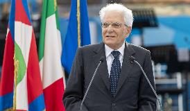 MATTARELLA “ITALIA È SOLIDALE E NON TRADIRÀ I SUOI VALORI”