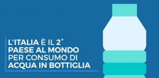 L’ACQUA DEL RUBINETTO E’ OTTIMA MA IN ITALIA SI PREFERISCE LA BOTTIGLIA