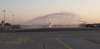 LINATE, ATTERRATO IL PRIMO AEREO DOPO IL RESTYLING DI TRE MESI