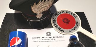 Ostiglia, marijuana nella bottiglia: denunciato spacciatore