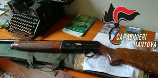 Caccia di frodo a Volta con mezzi llegali: demunciati in quattro. Uccisi volatili protetti Le armi sequestrate dai carabinieri