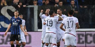 CAGLIARI DA CHAMPIONS, ATALANTA BATTUTA E AGGANCIATA AL QUARTO POSTO