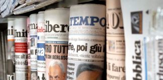 EDITORIA, 2019 NERO PER GIORNALI E PERIODICI