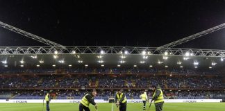 POSTICIPO 13^ GIORNATA SERIE A LECCE-CAGLIARI RINVIATA PER MALTEMPO