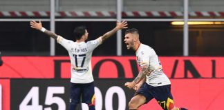 CAGLIARI AVANTI 2-0 POI SI FA RIMONTARE DAL LECCE NEL RECUPERO