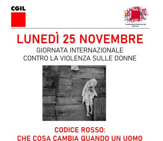 Giornata contro la violenza sulle donne, le iniziative della Cgil per il 25 novembre