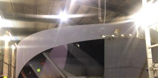 A Valdaro in costruzione la grande nave per il turismo acqua-bici