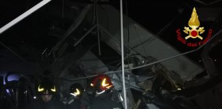 MALTEMPO, 6 FERITI A LAURIA PER IL CROLLO DEL TETTO DI UNA PALESTRA