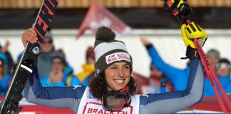 BRIGNONE VINCE IL GIGANTE DI COPPA DEL MONDO A COURCHEVEL, BASSINO 7^
