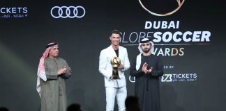 GLOBE SOCCER AWARDS, RONALDO GIOCATORE DELL’ANNO