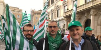 Sindacati in piazza a Roma per chiedere pensioni e fisco più adeguati, Perboni (Cisl Asse del Po): “Pronti ad andare avanti anche nel 2020”