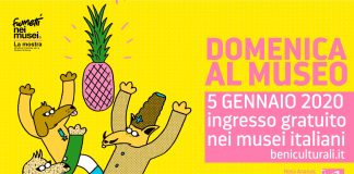 MUSEI, IL 5 GENNAIO TORNANO LE DOMENICHE GRATUITE