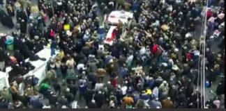 A BAGDAD I FUNERALI DI SOLEIMANI, POMPEO “ALLEATI UE NON COSÌ D’AIUTO”