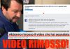 Salvini al citofono, Facebook rimuove il video