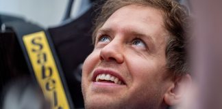 Vettel per la prima volta nell’abitacolo della nuova Ferrari