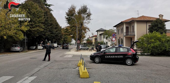 L'arresto esegiuto dai carabinieri di Asola