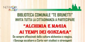 Te Brunetti, giovedì 16 in sala civica l’incontro “Alchimia e magia ai tempi dei Gonzaga”