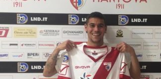 Calcio Serie D – Ufficiale: Anastasia è un giocatore del Mantova