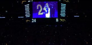 Lacrime e commozione, allo Staples Center l’ultimo saluto a Bryant