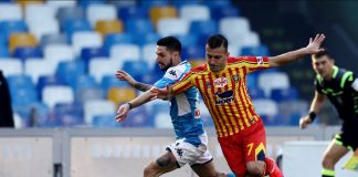 Tonfo Napoli al San Paolo, vince il Genoa, pari Brescia-Udinese