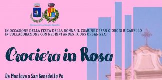 Crociera e pranzo in rosa per la festa della donna, la proposta arriva dal Comune di San Giorgio Bigarello