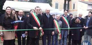 Cavriana, inaugurata l’Antica Fiera di San Biagio. Domani il taglio della maxi torta