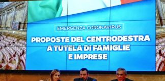 Coronavirus, dal centrodestra proposte per 30 miliardi”