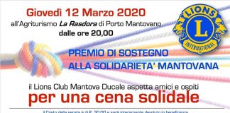 Coronavirus, annullata la cena solidale del 12 marzo organizzata dal Lions Club Ducale