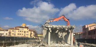 Lunedì si completa la demolizione del magone di Fiera Catena