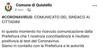 Quistello, clona un post con la firma del sindaco e annuncia un caso di Covid-19. Caccia al colpevole