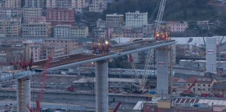 Il cantiere del nuovo Ponte di Genova continua la corsa contro il tempo