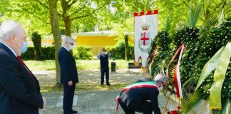 25 aprile in città: cerimonie sobrie alla Sinagoga e ai giardini di viale Piave