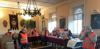 Partita la distribuzione delle mascherine alle famiglie bozzolesi: i volontari suoneranno ai campanelli di tutte le case