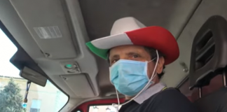 Bondanello: manca la banda per l’inno. Un corriere  lo spara a tutto volume dal suo furgone