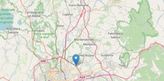 Scossa di terremoto di magnitudo 3.3 in provincia di Roma