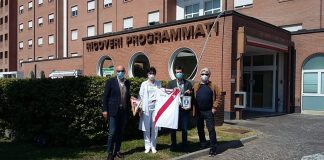 Mantova e Nazionale Cantanti donano 15mila mascherine al Poma. E Masiello invita i medici al “Martelli”