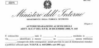 Si valuta stop all’autocertificazione da lunedì 18 maggio Si valuta stop all’autocertificazione da lunedì 18 maggio