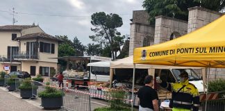 Mezzo flop per il mercato settimanale di Ponti. Il sindaco: “Organizzazione troppo complicata per così poca gente”