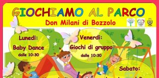 “Giochiamo al parco”, al don Milani di Bozzolo un mese ricco di iniziative per i più piccoli