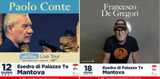 I concerti a Palazzo Te di Conte e De Gregori, rinviati al giugno 2021