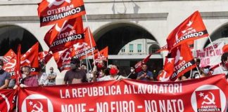 Stop alle privatizzazioni e aiuti alle classi deboli: i Comunisti italiani davanti al Niguarda a protestare