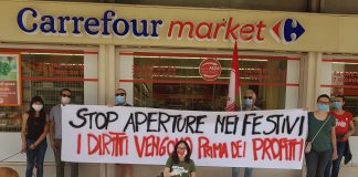 Potere al Popolo: “Supermercati chiusi nei giorni festivi”