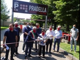 Inaugurato il Pradella Parking: 366 posti auto video sorvegliati in un’area riqualificata. Anche viale Piave avrà la ciclabile